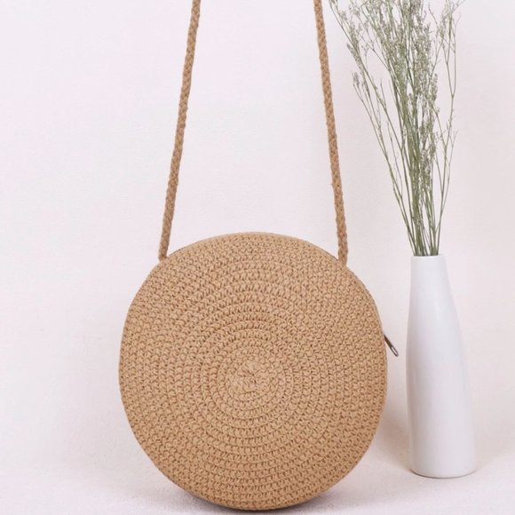 Handbags - Mini Minimalist Straw Bag